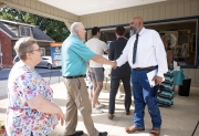 July 18, 2025: State Senator James Andrew Malone (D-36, Lancaster) welcomed constituents and community members to the official grand opening celebration for his district office in downtown Lititz. Senator Malone is the first Democrat elected to the State Senate from Lancaster in over 130 years.