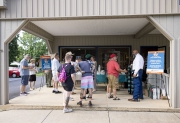 July 18, 2025: State Senator James Andrew Malone (D-36, Lancaster) welcomed constituents and community members to the official grand opening celebration for his district office in downtown Lititz. Senator Malone is the first Democrat elected to the State Senate from Lancaster in over 130 years.