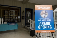 July 18, 2025: State Senator James Andrew Malone (D-36, Lancaster) welcomed constituents and community members to the official grand opening celebration for his district office in downtown Lititz. Senator Malone is the first Democrat elected to the State Senate from Lancaster in over 130 years.