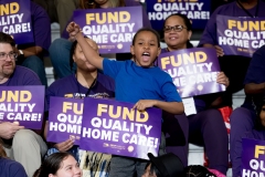 United Homecare Workers of PA & SEIU Healthcare PA rally