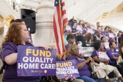 United Homecare Workers of PA & SEIU Healthcare PA rally