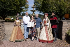 October 2, 2025: Senator Malone attends Pennsylvania Renaissance Faire and presents a citation celebrating their 45th anniversary!