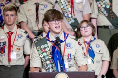 Scouts of America annual report presentation