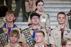 Scouts of America annual report presentation