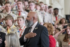 Scouts of America annual report presentation