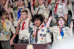 Scouts of America annual report presentation