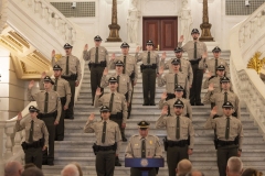 July 18, 2025: Senator James Malone attends the 2025 Waterways Conservation Officers' Graduation Ceremony.