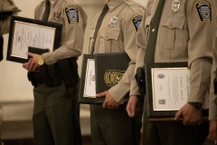 July 18, 2025: Senator James Malone attends the 2025 Waterways Conservation Officers' Graduation Ceremony.