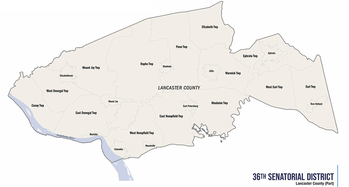 SD 36 District Map