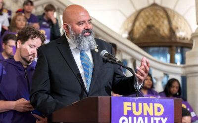 Senator Malone Rallies with Home Care Workers to Back Investment in Participant-Directed Care