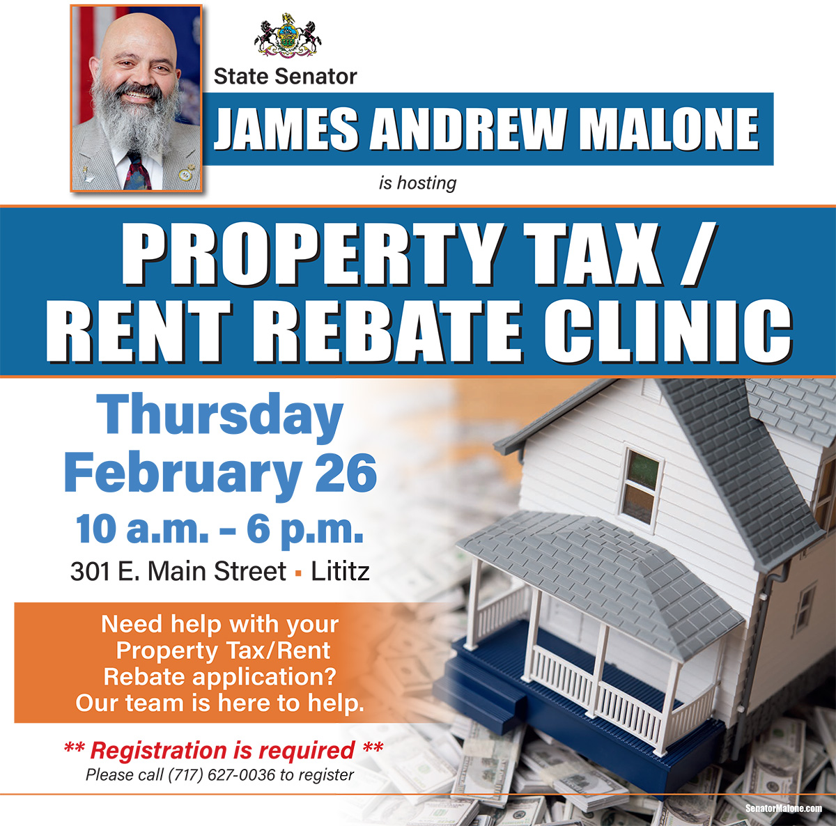 Property Tax/Rent Rebate Clinic - February 26, 2026