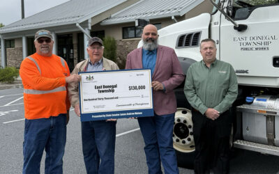 Senator Malone Helps Secure $130,000 Grant for Maintenance Equipment in East Donegal Township