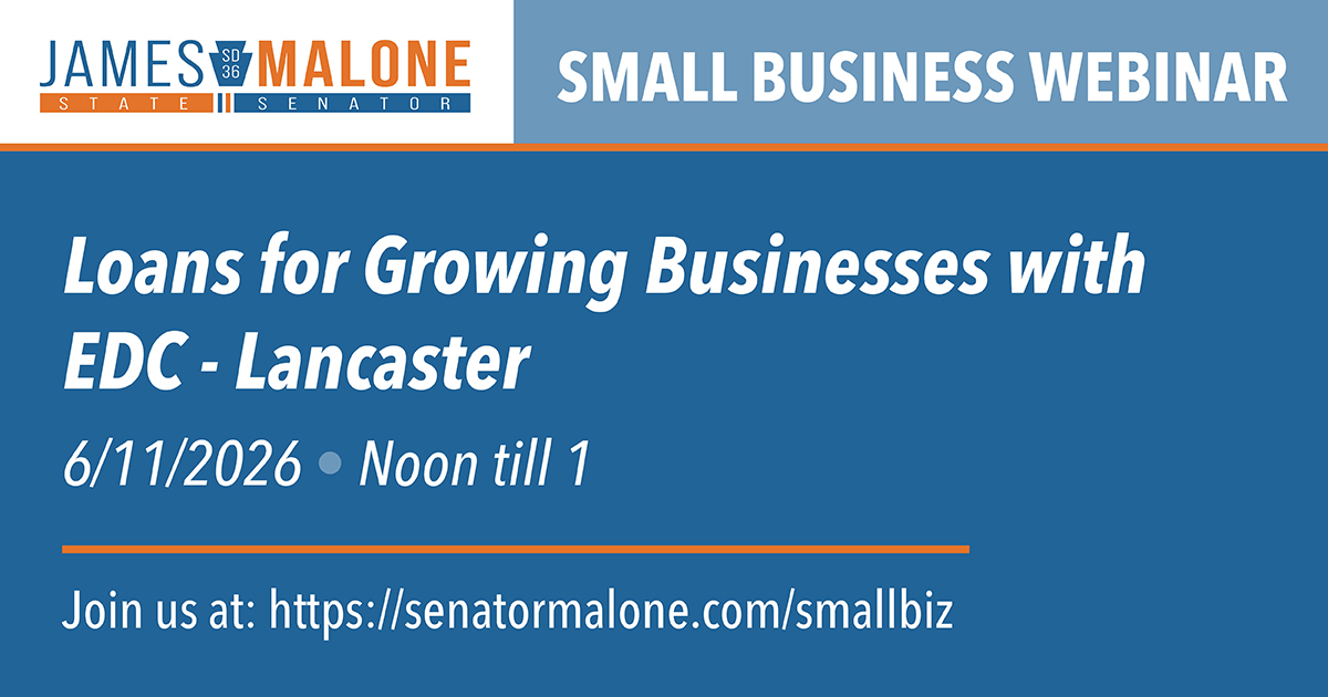 Small Business Webinar Series: Loans for Growing Businesses - June 11, 2026