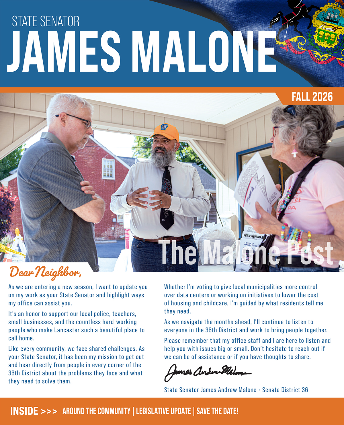 Fall 2026 Newsletter
