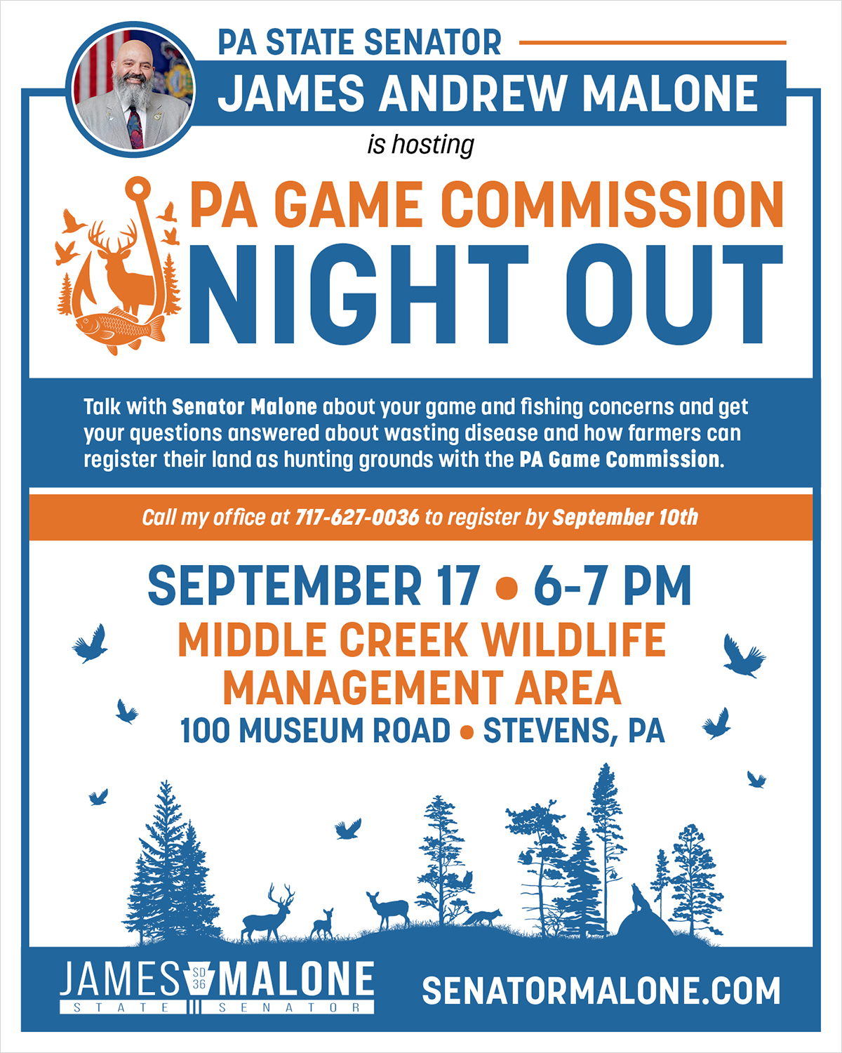 PA Game Commission Night Out - September 17, 2026